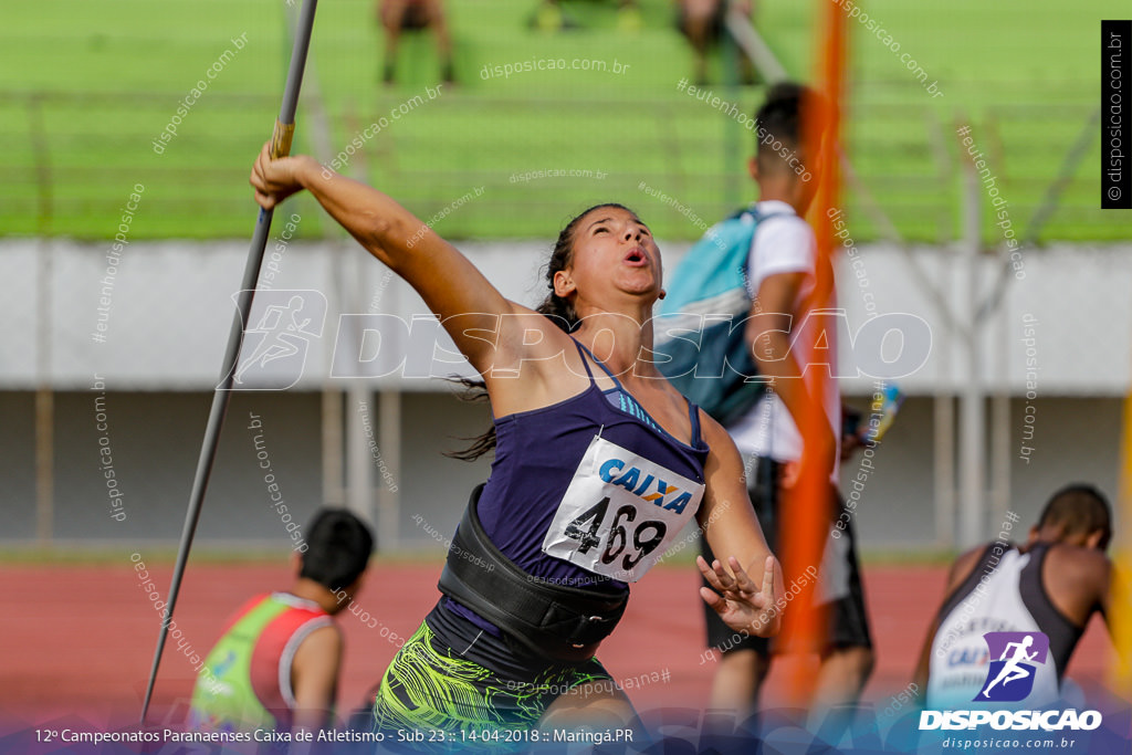 12º CAMP. PARANAENSES DE ATLETISMO SUB-23