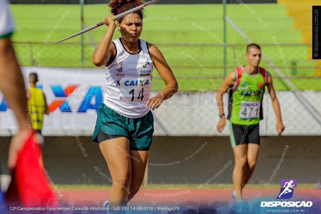 12º CAMP. PARANAENSES DE ATLETISMO SUB-23