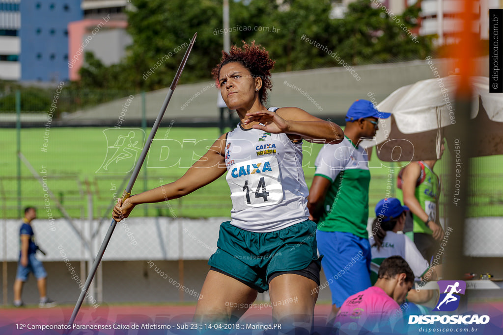 12º CAMP. PARANAENSES DE ATLETISMO SUB-23