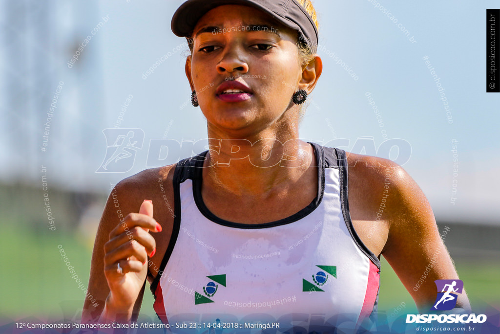 12º CAMP. PARANAENSES DE ATLETISMO SUB-23