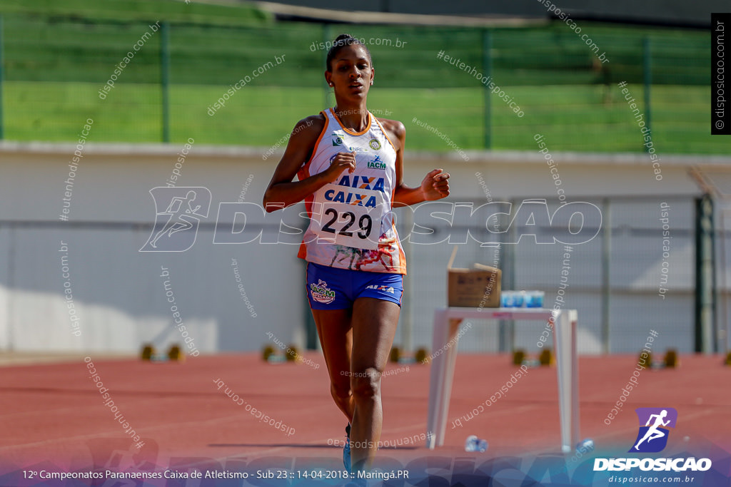 12º CAMP. PARANAENSES DE ATLETISMO SUB-23