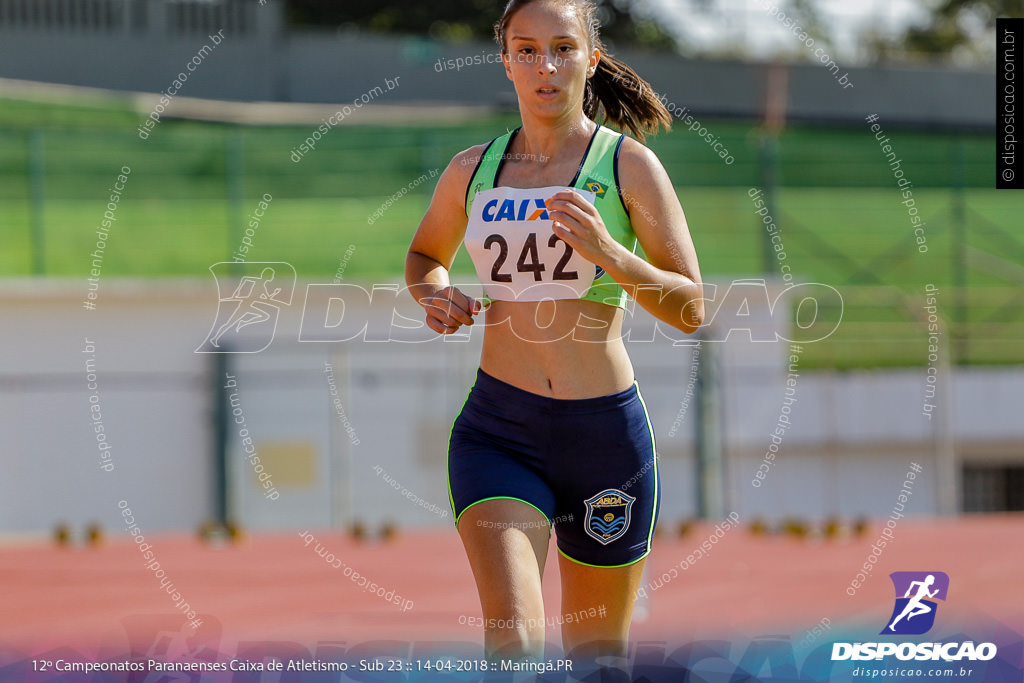 12º CAMP. PARANAENSES DE ATLETISMO SUB-23