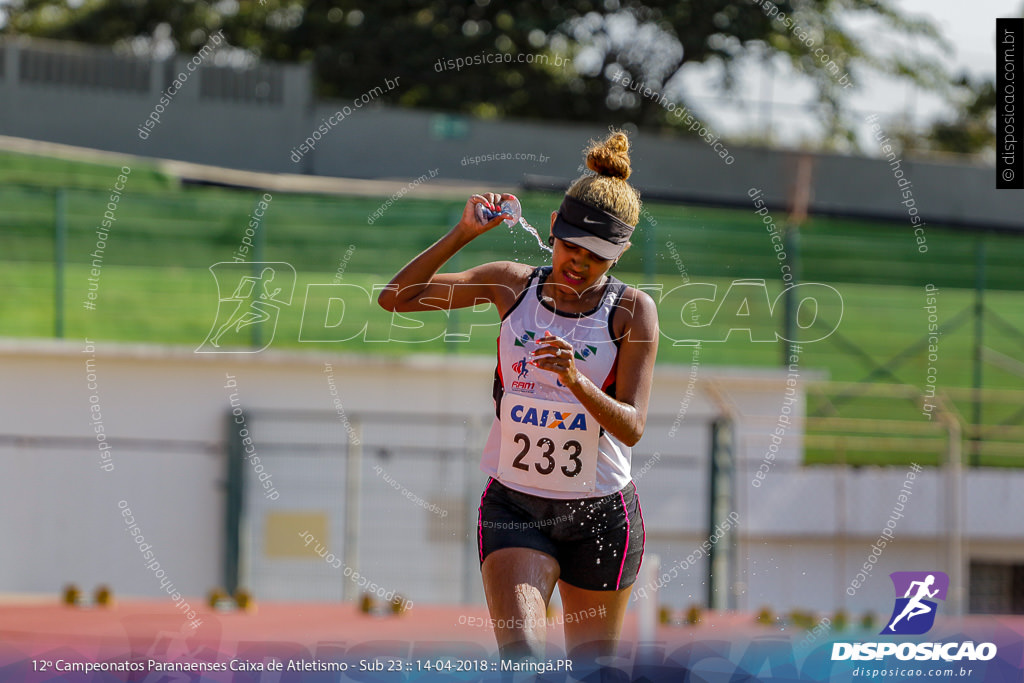 12º CAMP. PARANAENSES DE ATLETISMO SUB-23