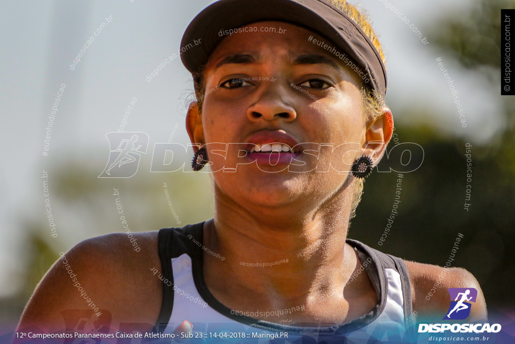 12º CAMP. PARANAENSES DE ATLETISMO SUB-23