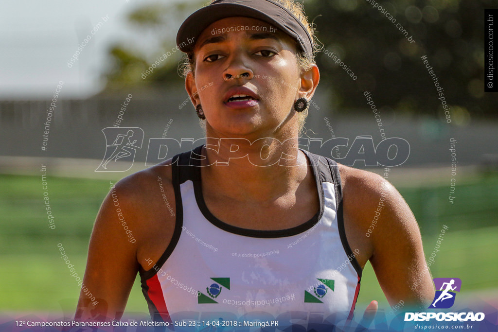 12º CAMP. PARANAENSES DE ATLETISMO SUB-23