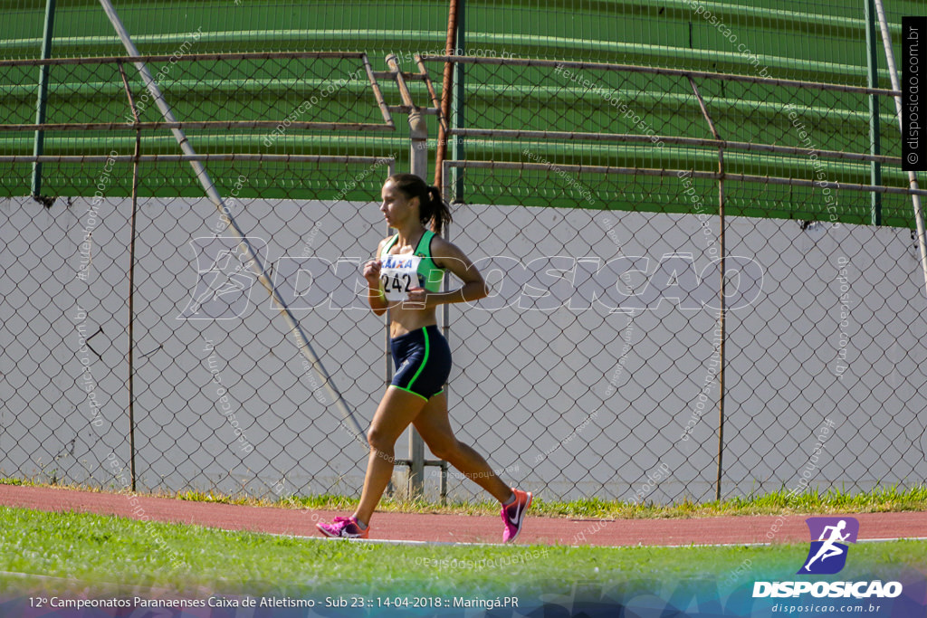 12º CAMP. PARANAENSES DE ATLETISMO SUB-23