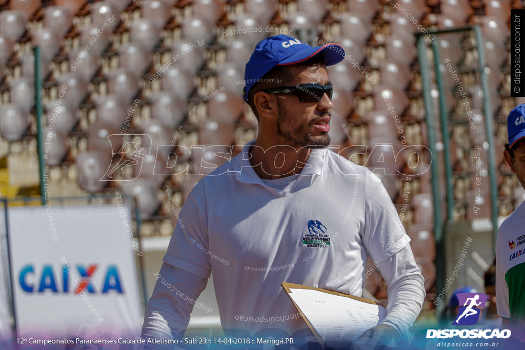 12º CAMP. PARANAENSES DE ATLETISMO SUB-23