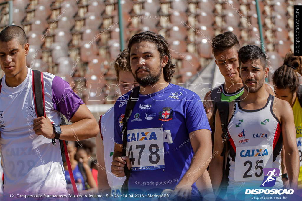 12º CAMP. PARANAENSES DE ATLETISMO SUB-23