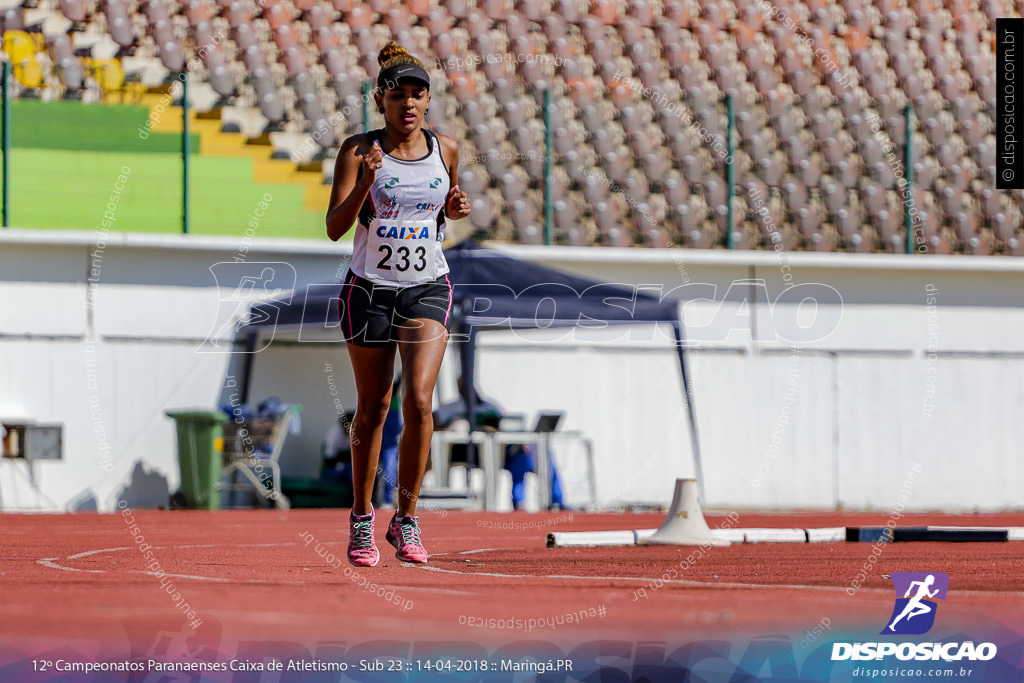 12º CAMP. PARANAENSES DE ATLETISMO SUB-23