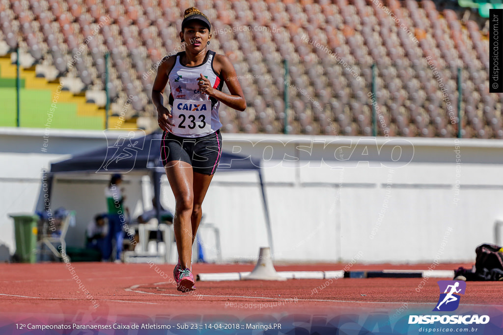 12º CAMP. PARANAENSES DE ATLETISMO SUB-23