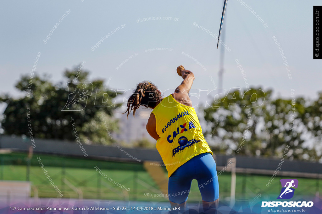 12º CAMP. PARANAENSES DE ATLETISMO SUB-23