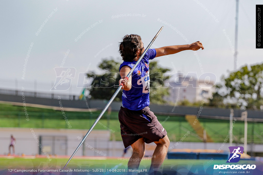 12º CAMP. PARANAENSES DE ATLETISMO SUB-23