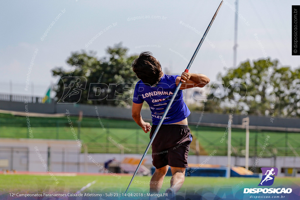 12º CAMP. PARANAENSES DE ATLETISMO SUB-23