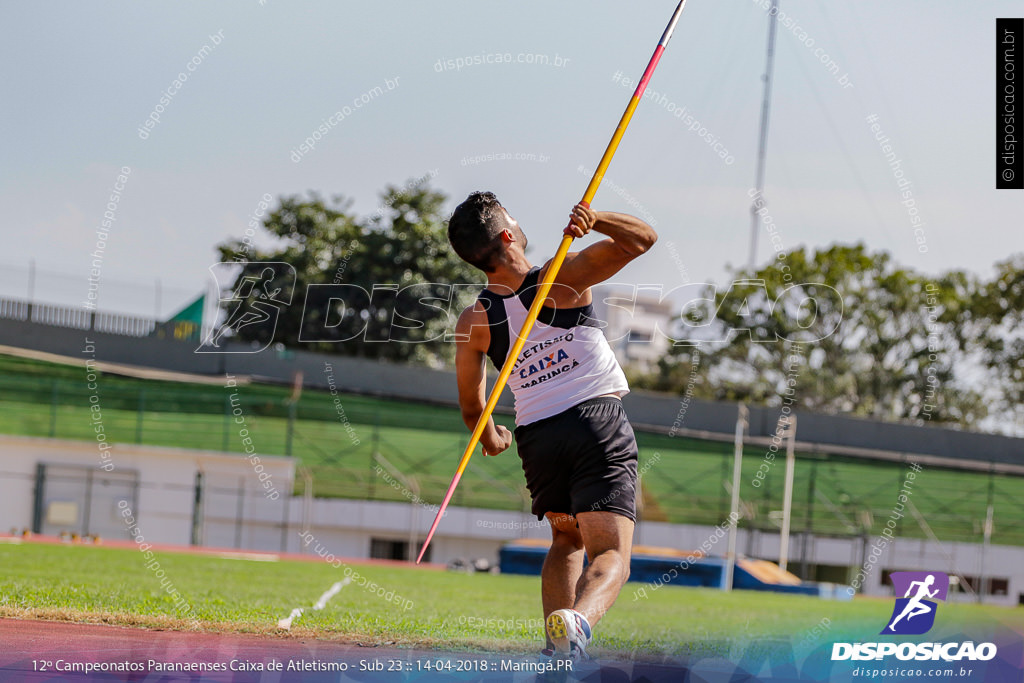 12º CAMP. PARANAENSES DE ATLETISMO SUB-23