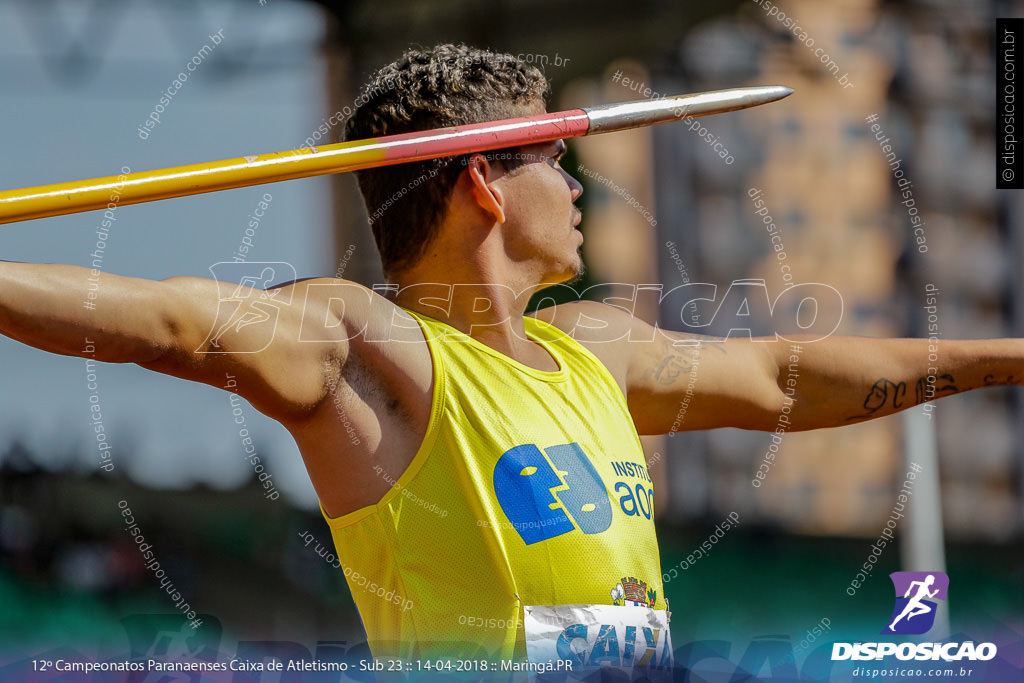 12º CAMP. PARANAENSES DE ATLETISMO SUB-23