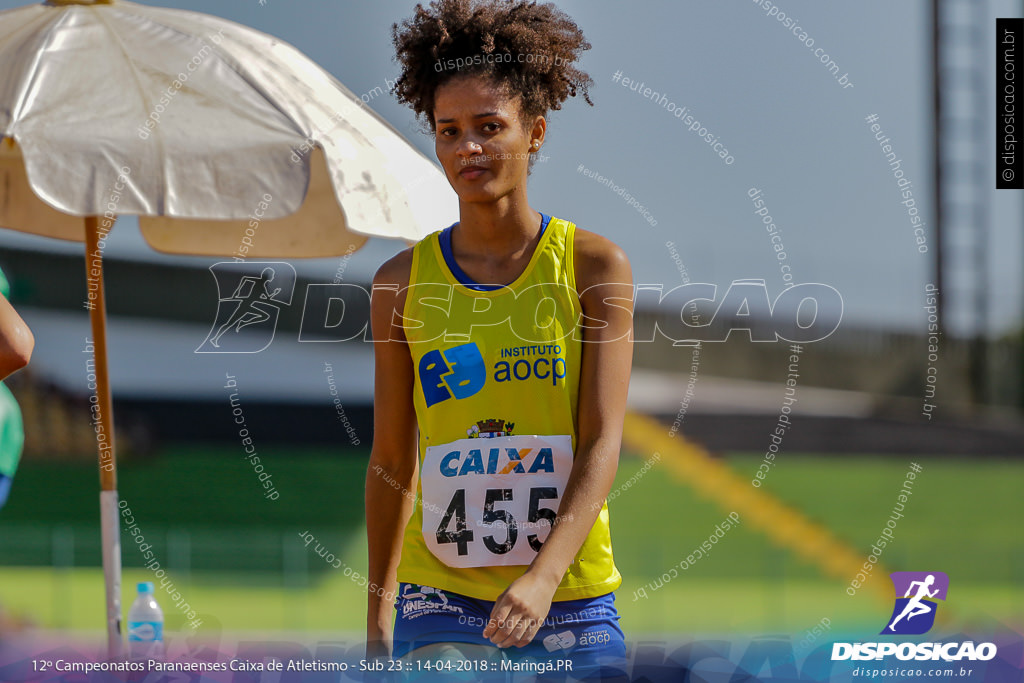 12º CAMP. PARANAENSES DE ATLETISMO SUB-23