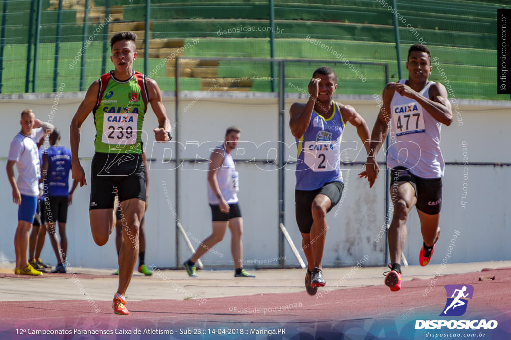 12º CAMP. PARANAENSES DE ATLETISMO SUB-23