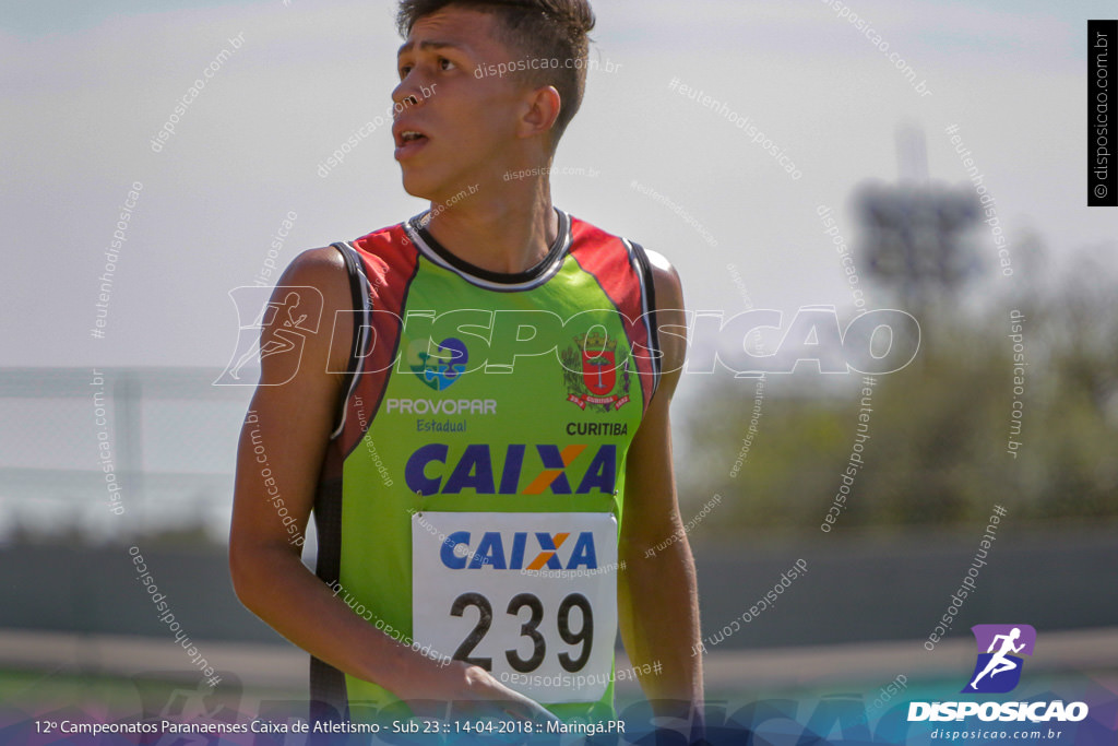 12º CAMP. PARANAENSES DE ATLETISMO SUB-23