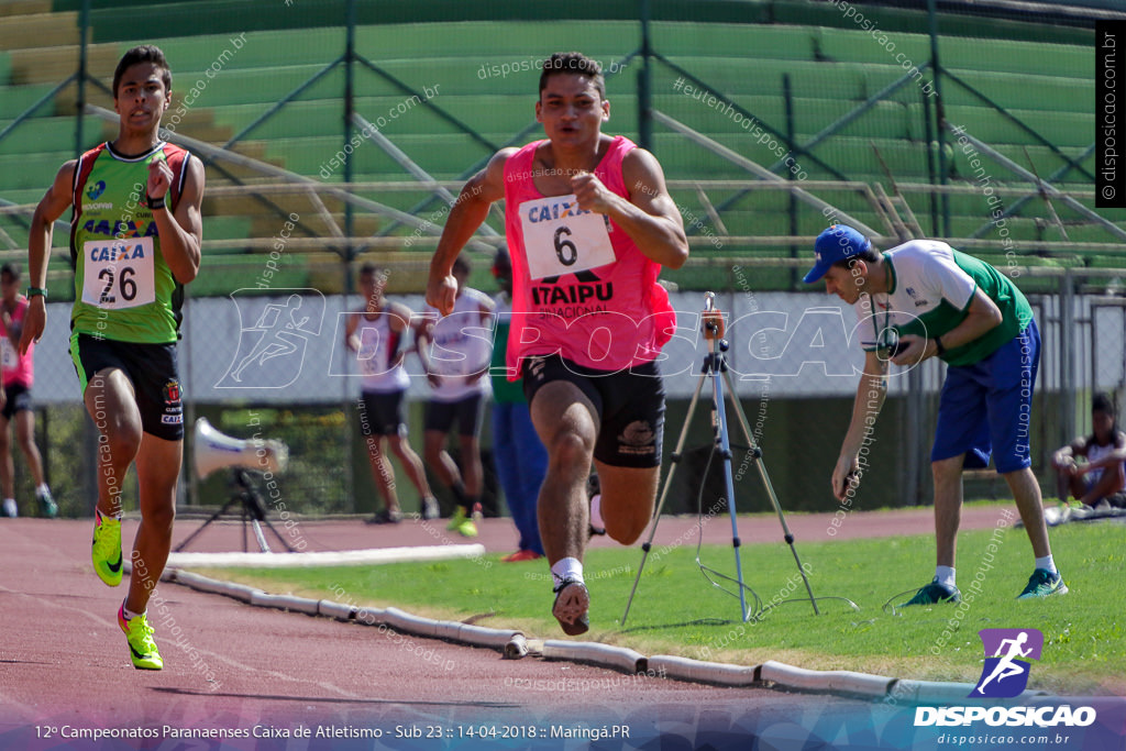 12º CAMP. PARANAENSES DE ATLETISMO SUB-23