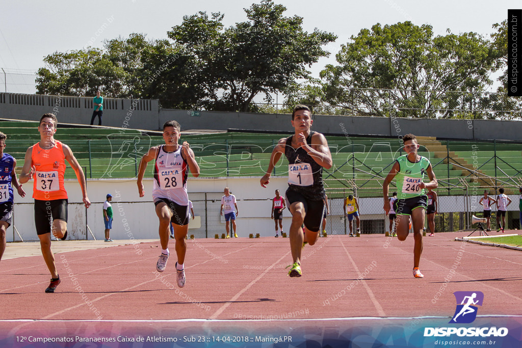 12º CAMP. PARANAENSES DE ATLETISMO SUB-23