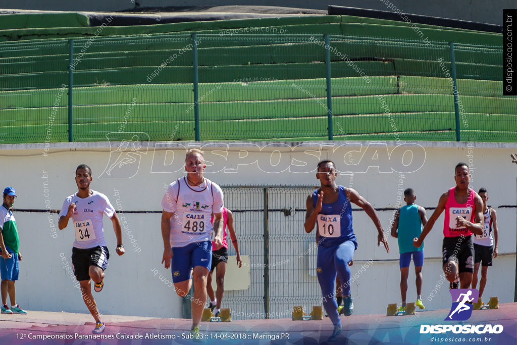 12º CAMP. PARANAENSES DE ATLETISMO SUB-23