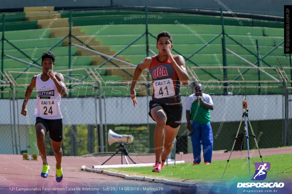 12º CAMP. PARANAENSES DE ATLETISMO SUB-23