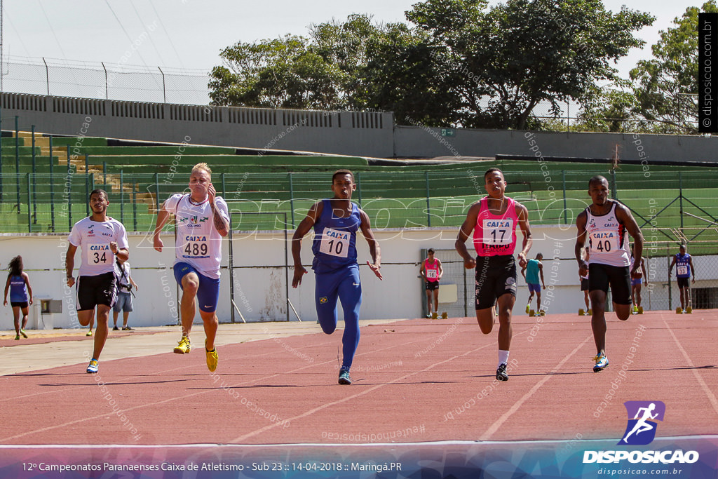 12º CAMP. PARANAENSES DE ATLETISMO SUB-23