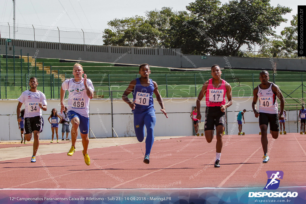 12º CAMP. PARANAENSES DE ATLETISMO SUB-23