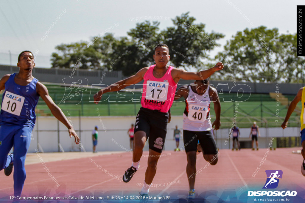 12º CAMP. PARANAENSES DE ATLETISMO SUB-23