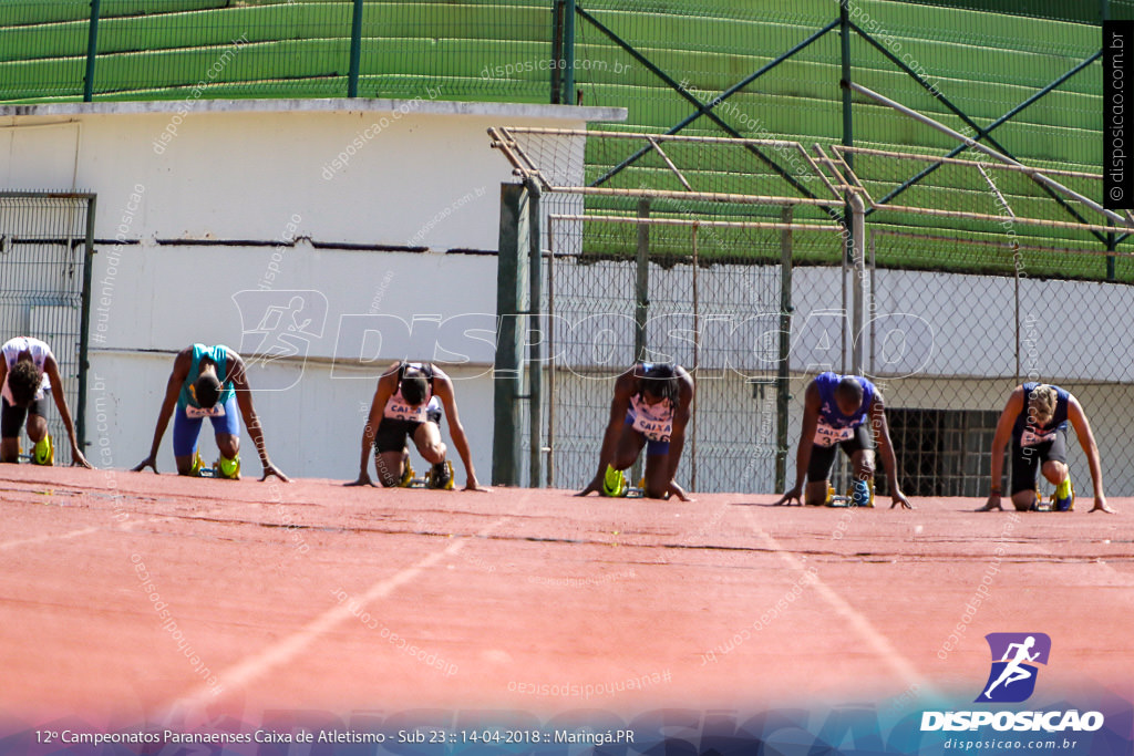 12º CAMP. PARANAENSES DE ATLETISMO SUB-23