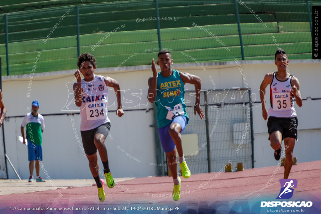 12º CAMP. PARANAENSES DE ATLETISMO SUB-23