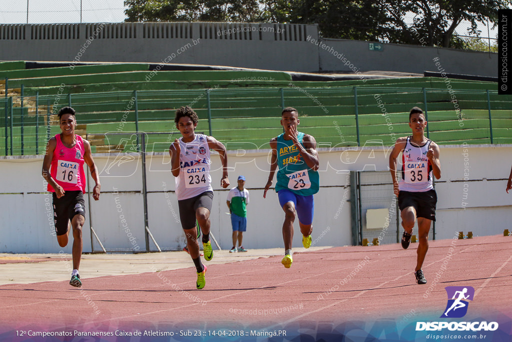 12º CAMP. PARANAENSES DE ATLETISMO SUB-23