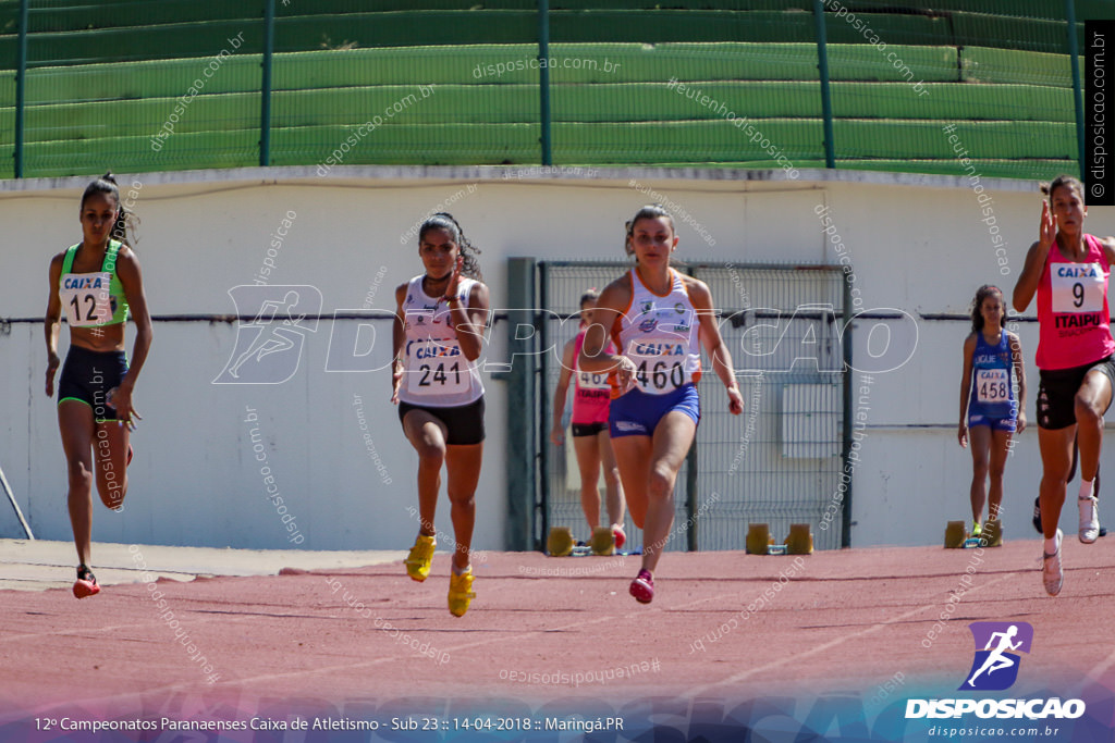 12º CAMP. PARANAENSES DE ATLETISMO SUB-23