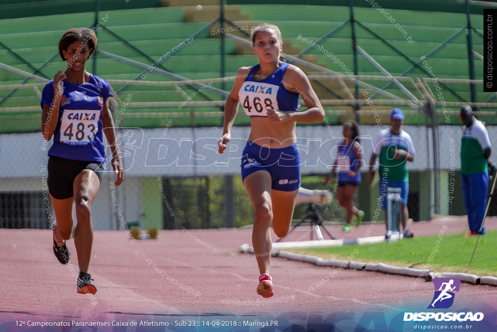 12º CAMP. PARANAENSES DE ATLETISMO SUB-23