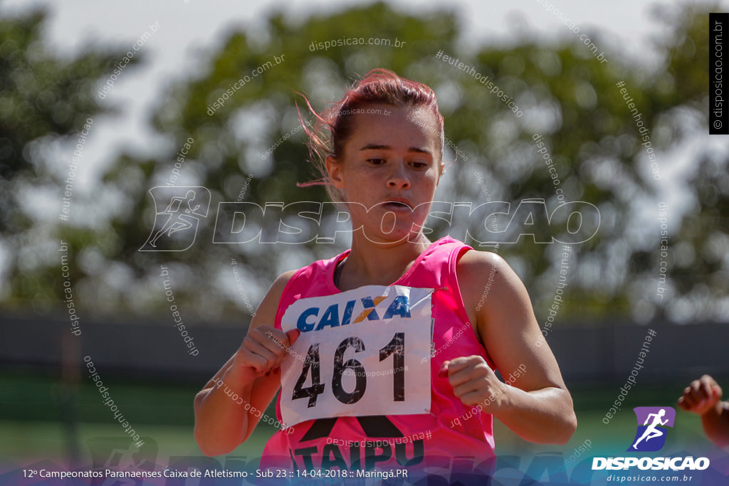 12º CAMP. PARANAENSES DE ATLETISMO SUB-23