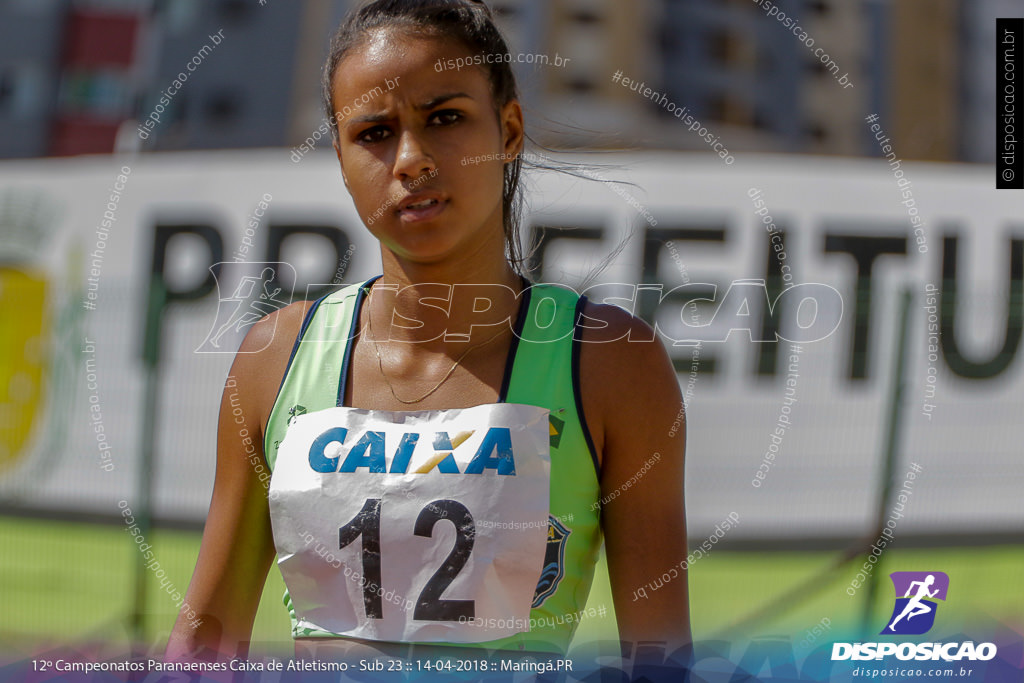 12º CAMP. PARANAENSES DE ATLETISMO SUB-23