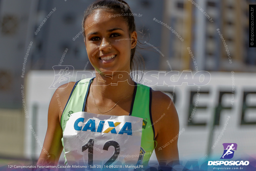 12º CAMP. PARANAENSES DE ATLETISMO SUB-23