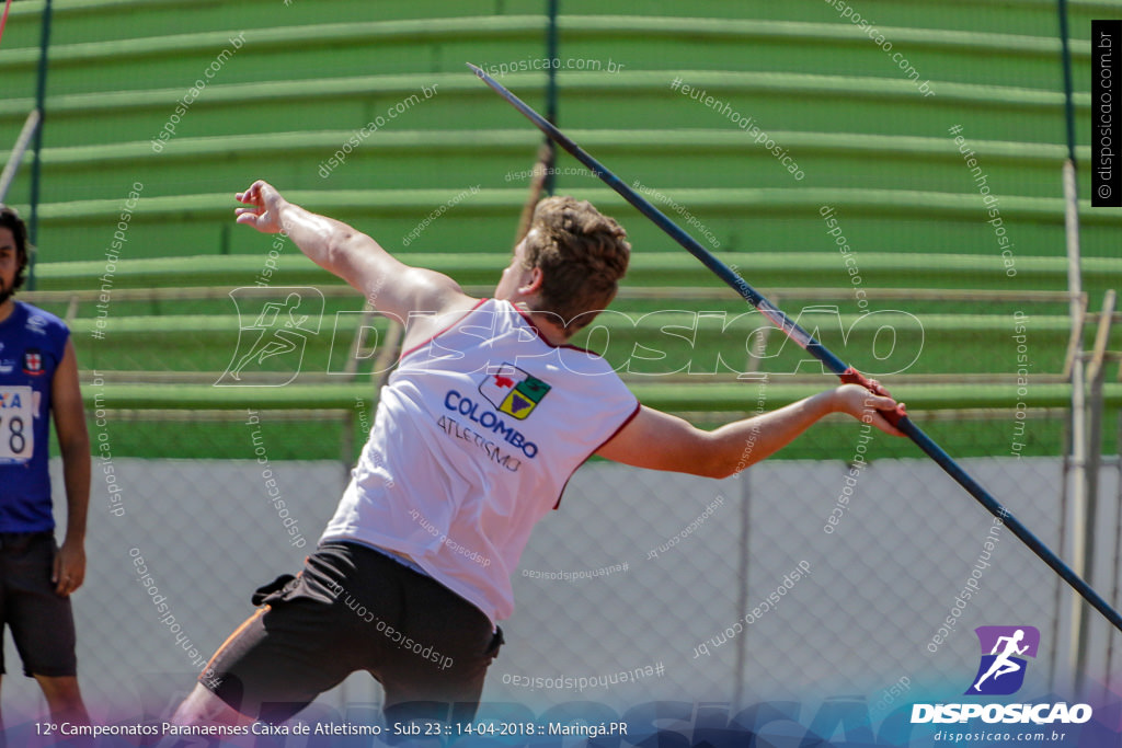 12º CAMP. PARANAENSES DE ATLETISMO SUB-23