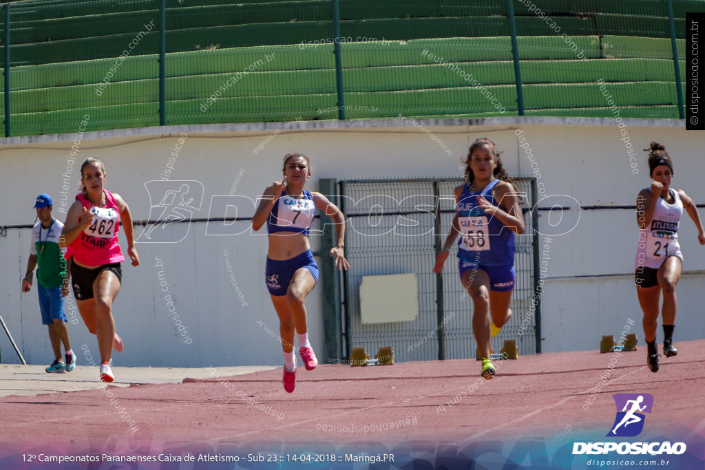 12º CAMP. PARANAENSES DE ATLETISMO SUB-23