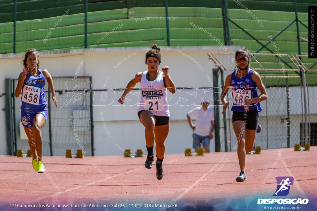 12º CAMP. PARANAENSES DE ATLETISMO SUB-23