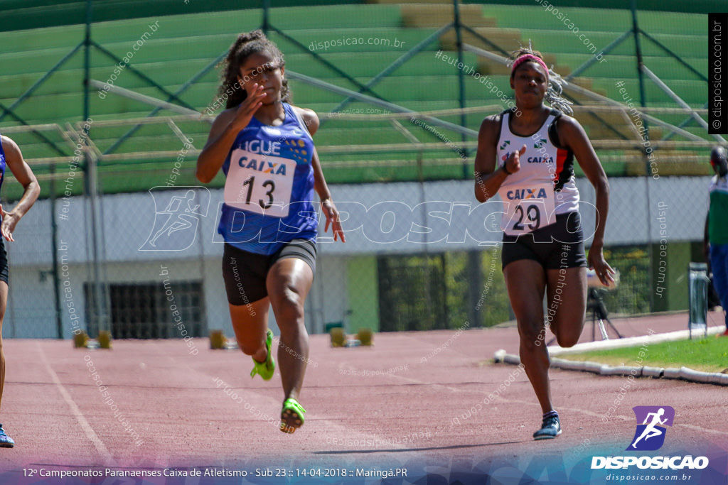 12º CAMP. PARANAENSES DE ATLETISMO SUB-23