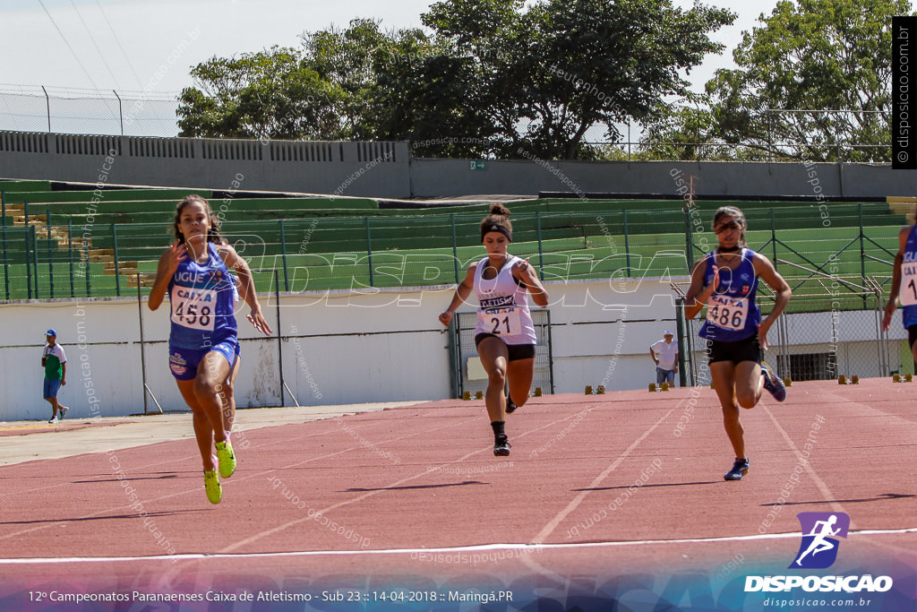 12º CAMP. PARANAENSES DE ATLETISMO SUB-23