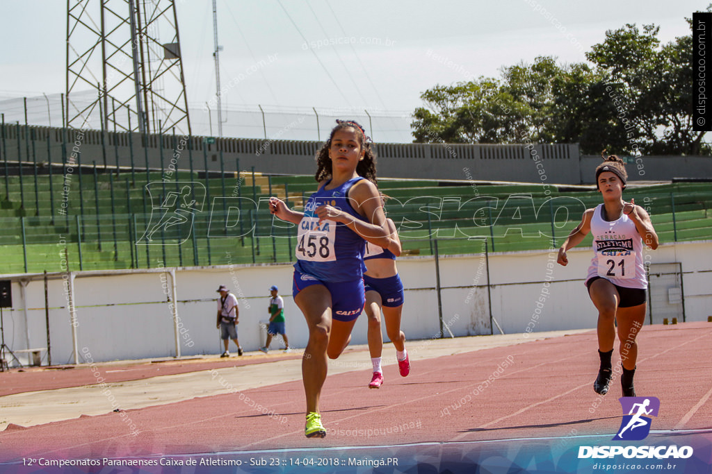 12º CAMP. PARANAENSES DE ATLETISMO SUB-23