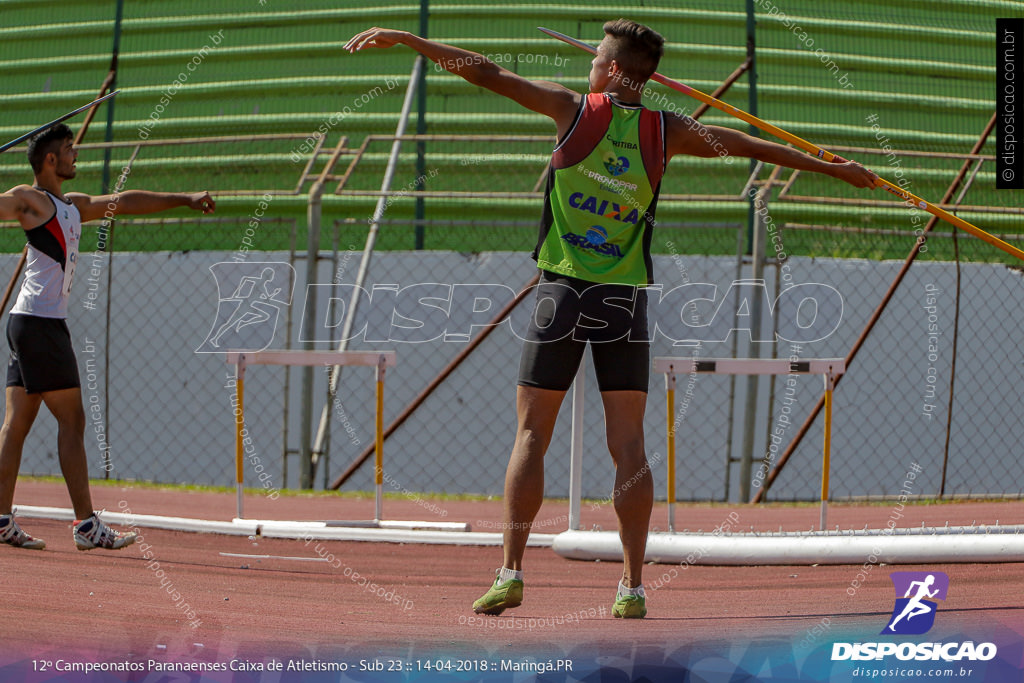 12º CAMP. PARANAENSES DE ATLETISMO SUB-23