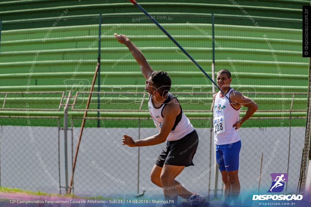 12º CAMP. PARANAENSES DE ATLETISMO SUB-23