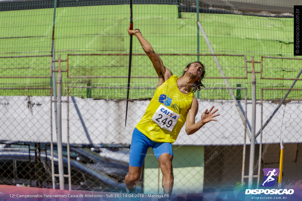 12º CAMP. PARANAENSES DE ATLETISMO SUB-23