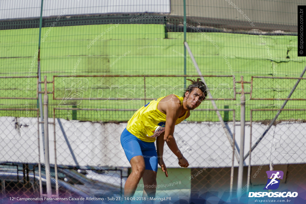 12º CAMP. PARANAENSES DE ATLETISMO SUB-23