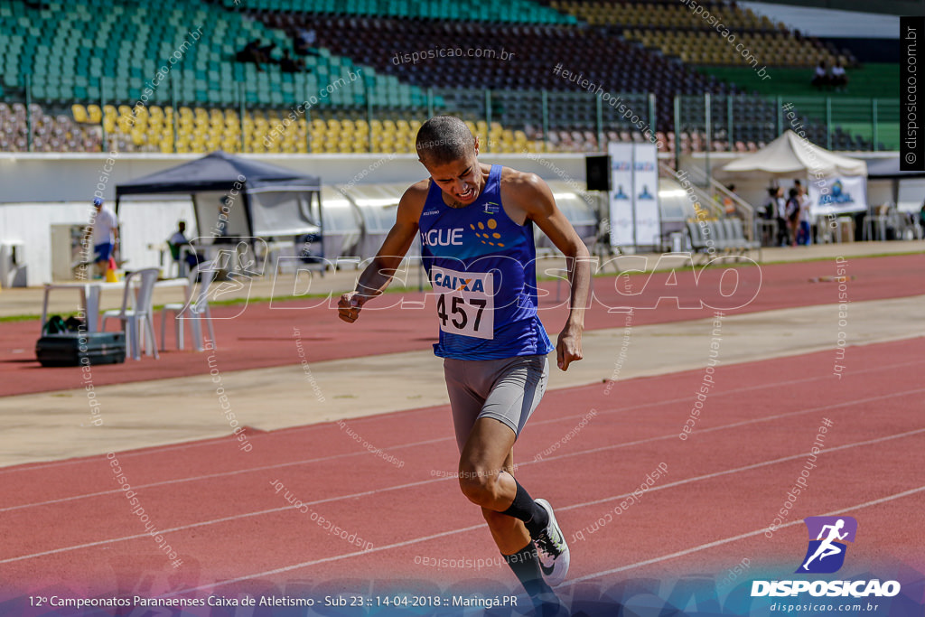 12º CAMP. PARANAENSES DE ATLETISMO SUB-23