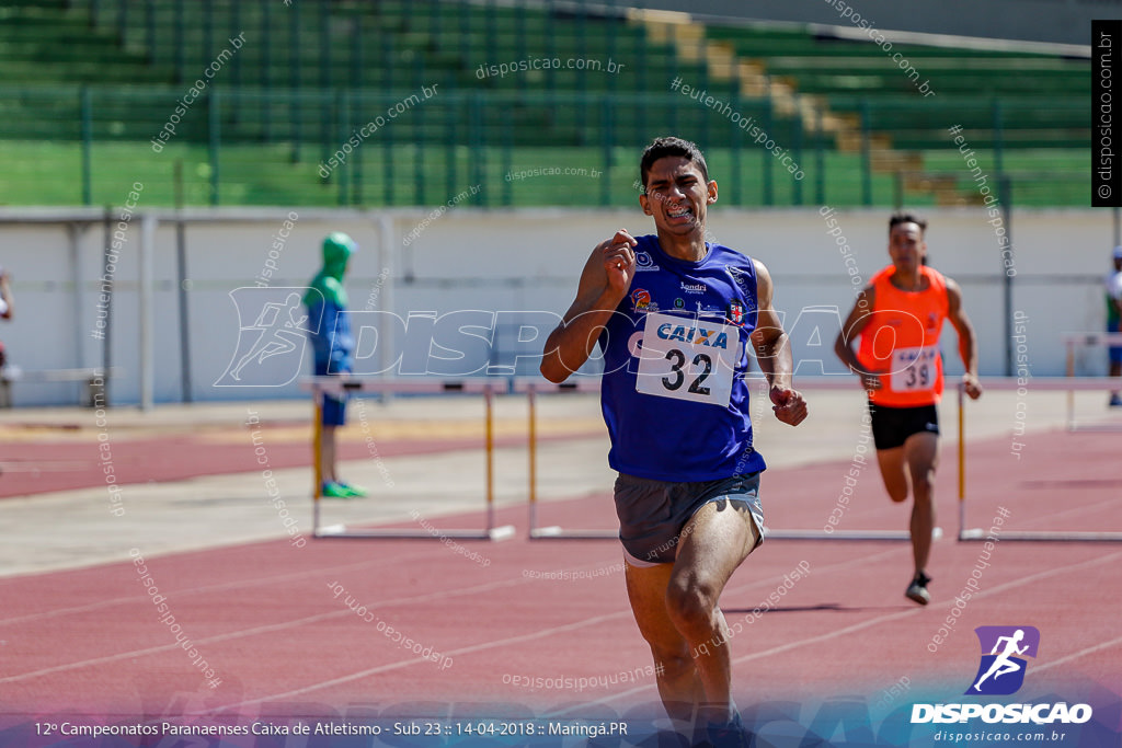 12º CAMP. PARANAENSES DE ATLETISMO SUB-23