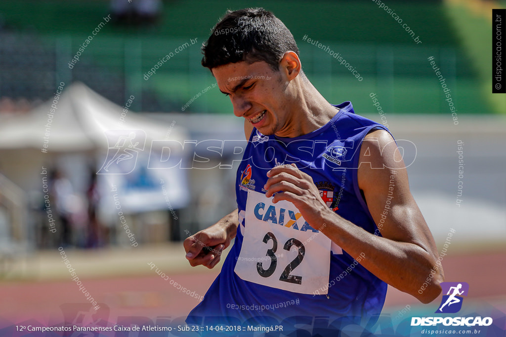 12º CAMP. PARANAENSES DE ATLETISMO SUB-23